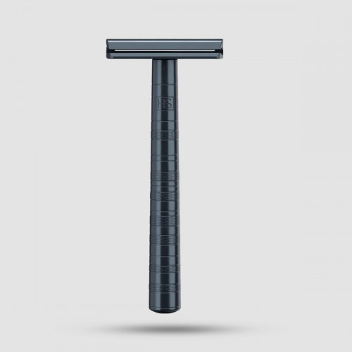 Safety Razor - Henson Shaving - 2.0 Grey Aluminum Agressive