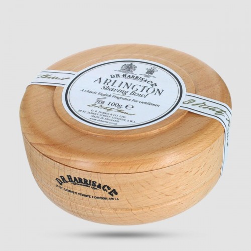 Shaving Soap In Wooden Bowl - D. R. Harris - Arlington 100g