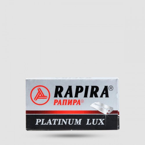 Ανταλλακτικές Λεπίδες Ξυρίσματος - Rapira - Rapira Platinum Lux 1 X 5