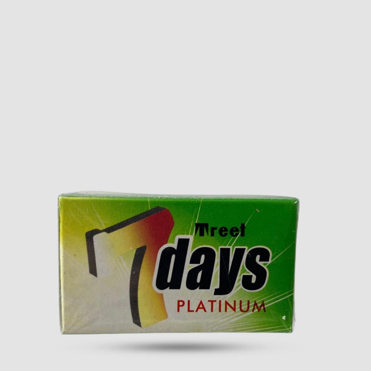 Ανταλλακτικές Λεπίδες Ξυρίσματος - Treet - 7 Days Platinum 1 x 5