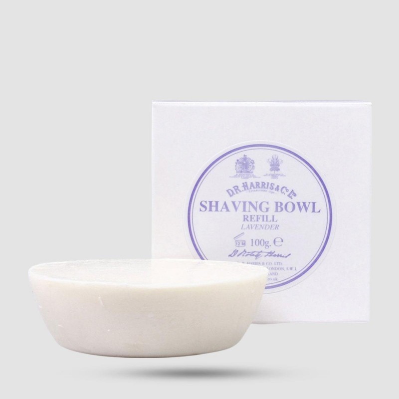 Shaving Soap Refill - D. R. Harris - Lavender 100g