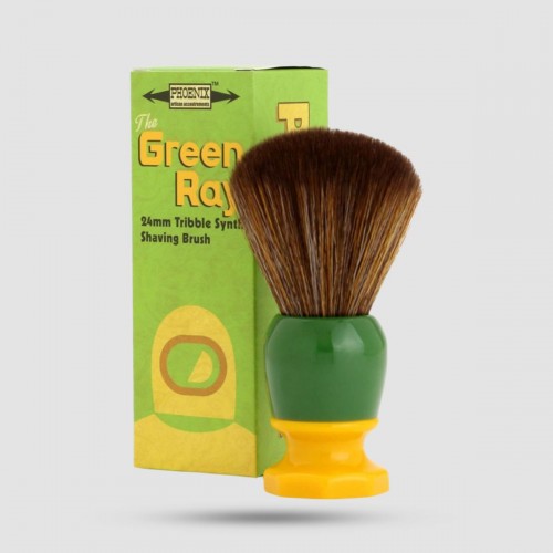 Shaving Brush - Phoenix Artisan - Synthetic The Green Ray - 24mm