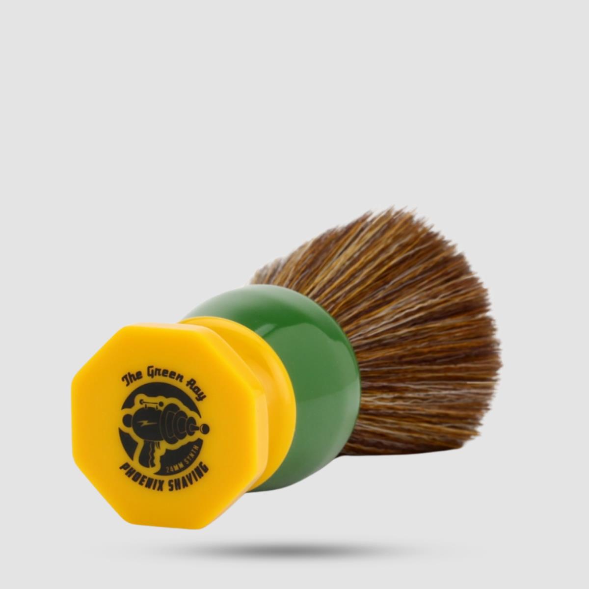 Shaving Brush - Phoenix Artisan - Synthetic The Green Ray - 24mm