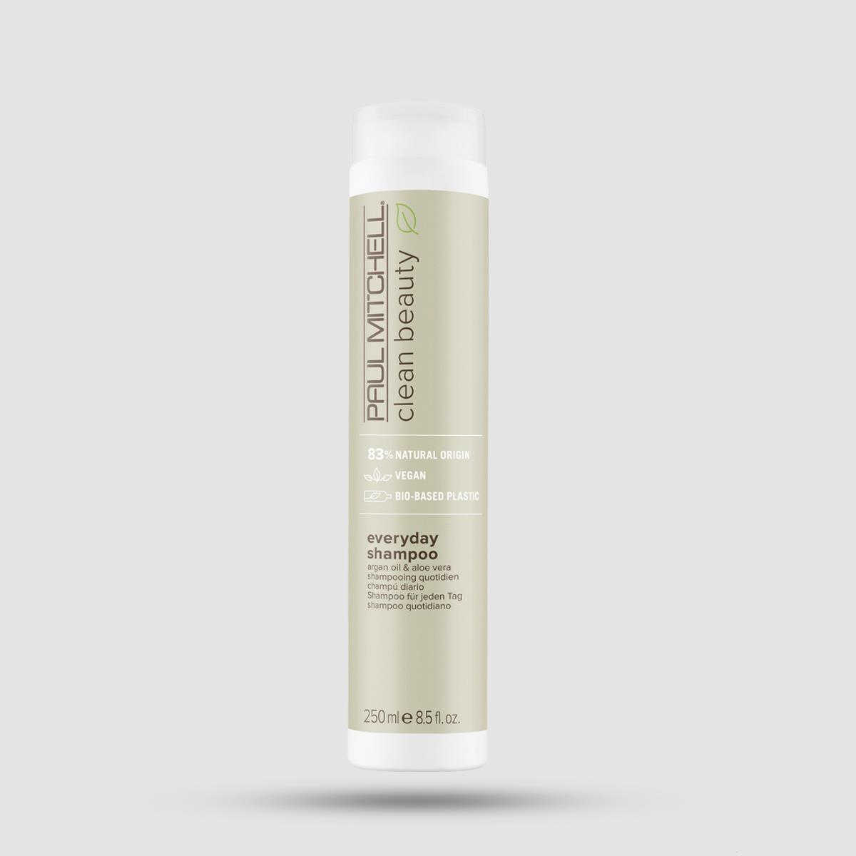 Clean Beauty Everyday Shampoo - Paul Mitchell - Boosts Shine • Adds Bounce 250ml