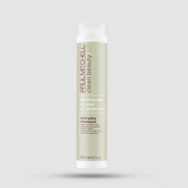 Clean Beauty Everyday Shampoo - Paul Mitchell - Boosts Shine • Adds Bounce 250ml