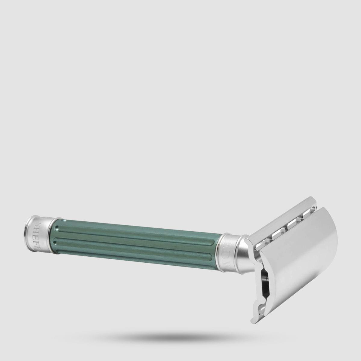 Ξυριστική Μηχανή -Edwin Jagger - 3ONE6 Stainless Steel Green