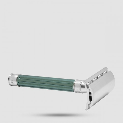 Safety Razor - Edwin Jagger - 3ONE6 Stainless Steel Green