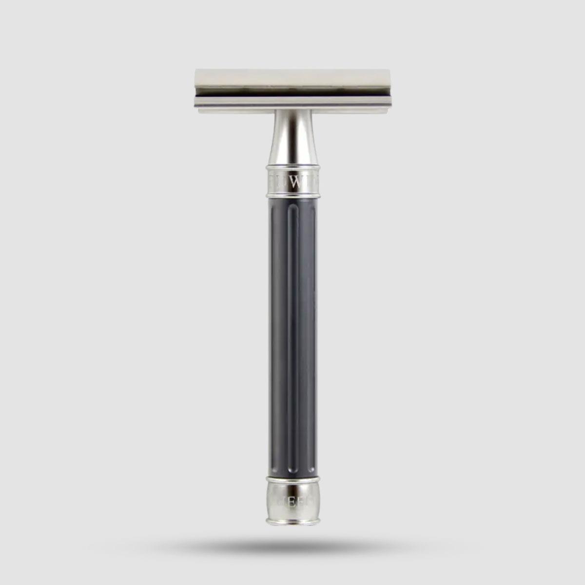 Safety Razor - Edwin Jagger - 3ONE6 Stainless Steel Gunmetal