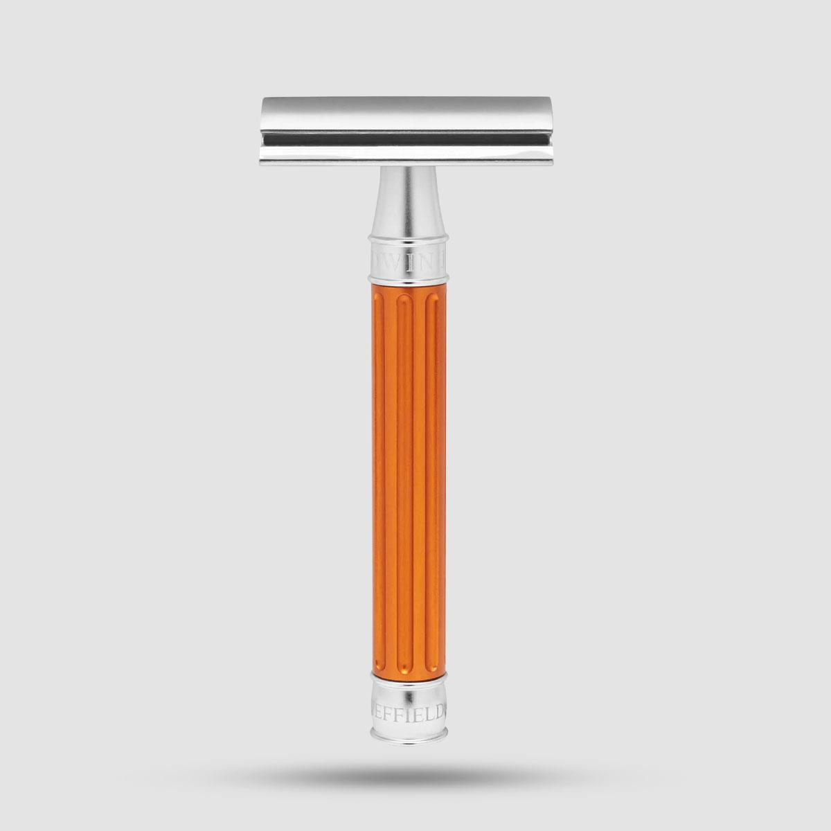 Ξυριστική Μηχανή -Edwin Jagger - 3ONE6 Stainless Steel Orange