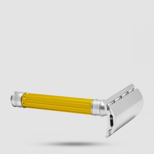 Safety Razor - Edwin Jagger - 3ONE6 Stainless Steel Yellow