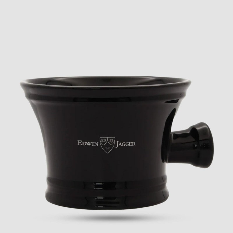 Shaving Bowl - Edwin Jagger - Black Porcelain (Pps-rn46)