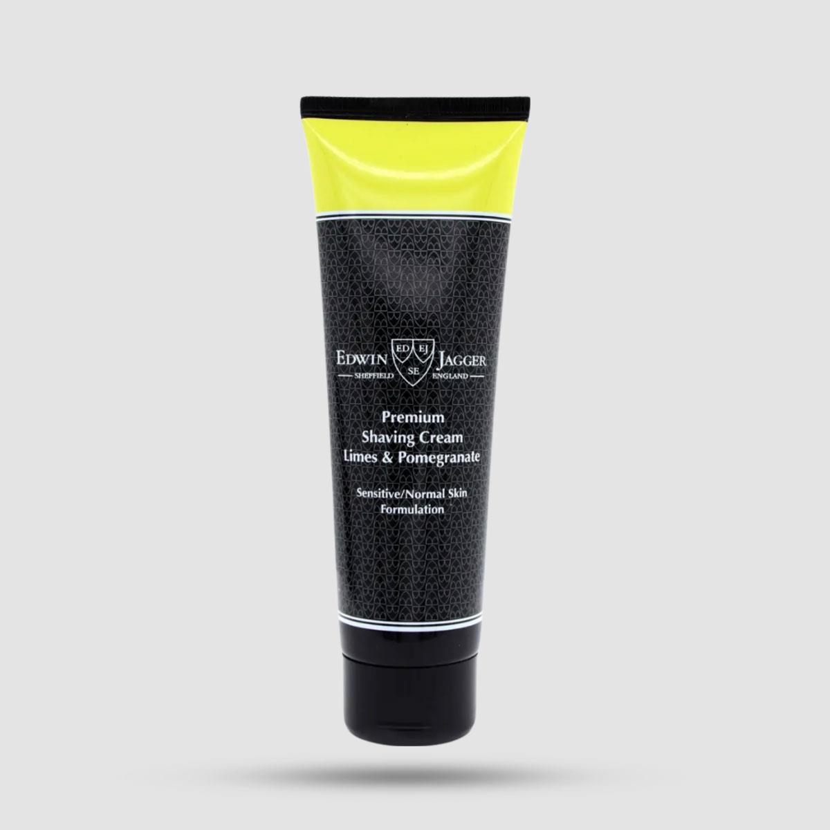 Shaving Cream - Edwin Jagger - Limes & Pomegranate 75ml (Pps-sclpt)