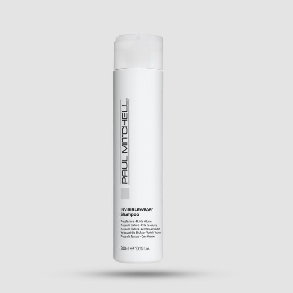 Invisiblewear Shampoo - Paul Mitchell - Preps Texture • Builds Volume 300ml