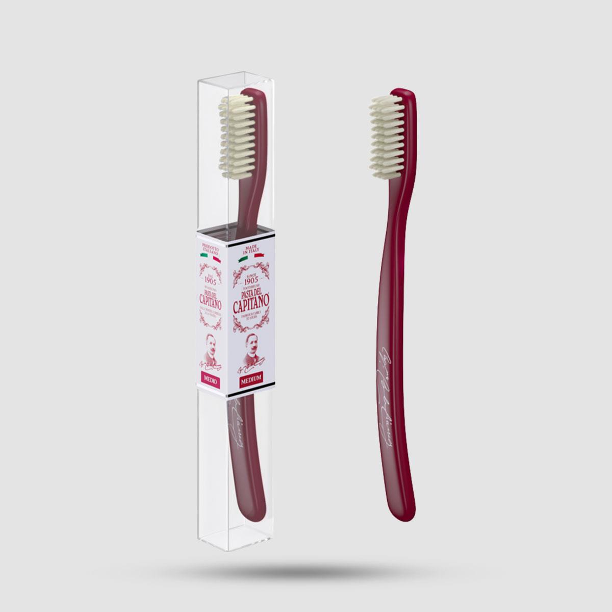 Toothbrush - Pasta del Capitano 1905 - Red | Medium