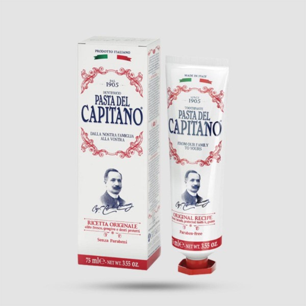 Toothpaste - Pasta del Capitano 1905 - Original Recipe 75ml