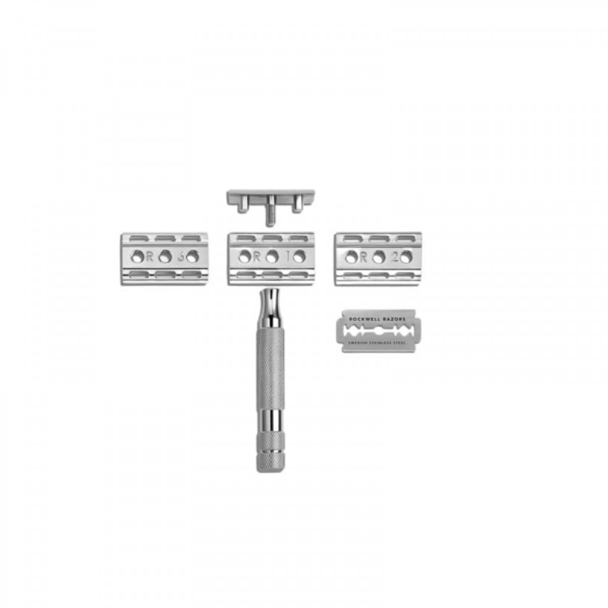 Safety Razor - Rockwell - 6c, Gunmetal Chrome