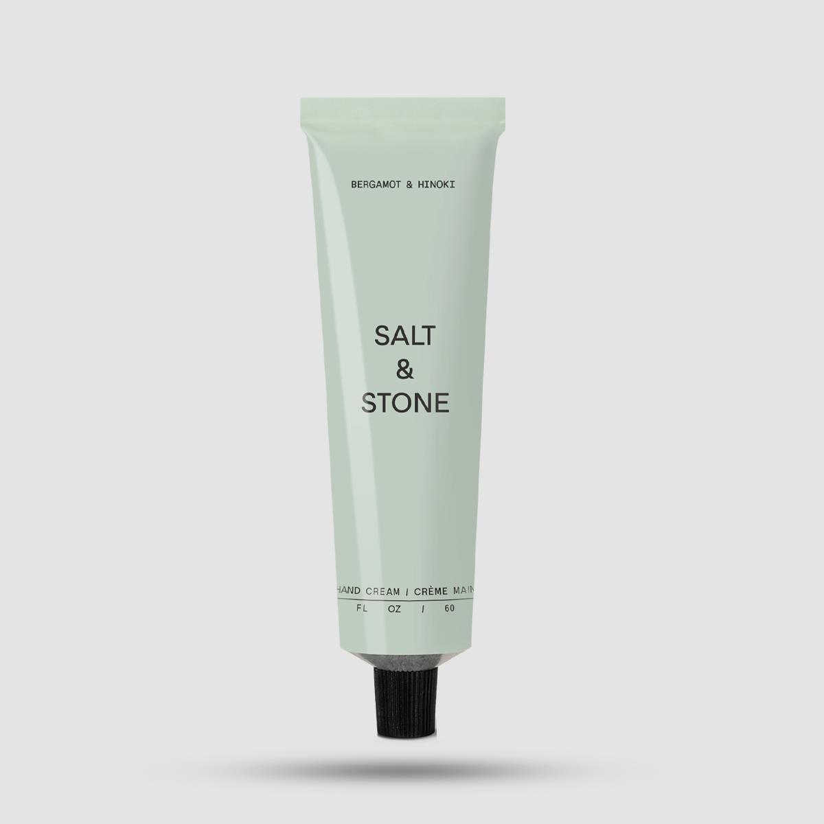 Hand Cream - Salt And Stone - Bergamot & Hinoki 60ml