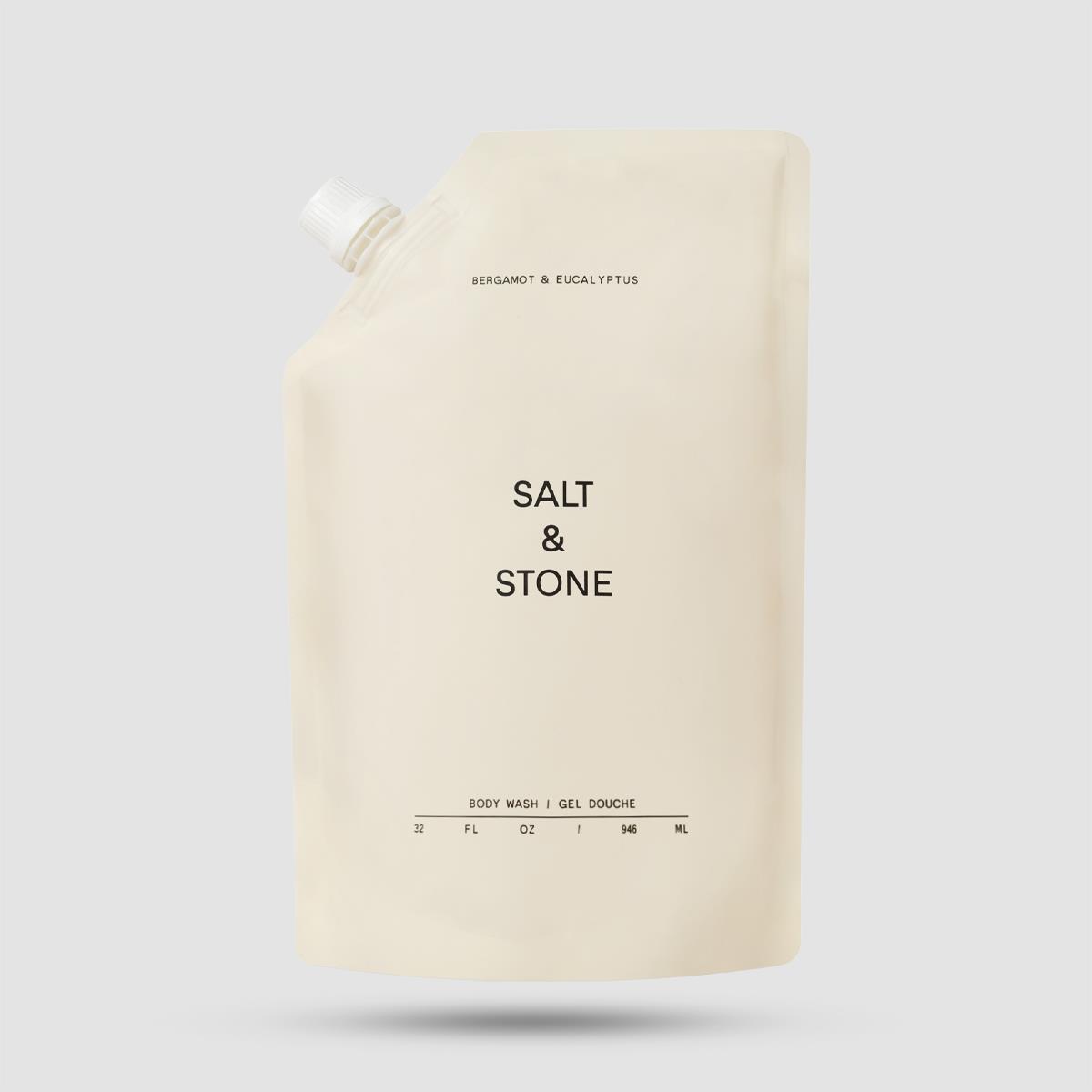 Body Wash Refill - Salt And Stone - Bergamot & Hinoki 946ml