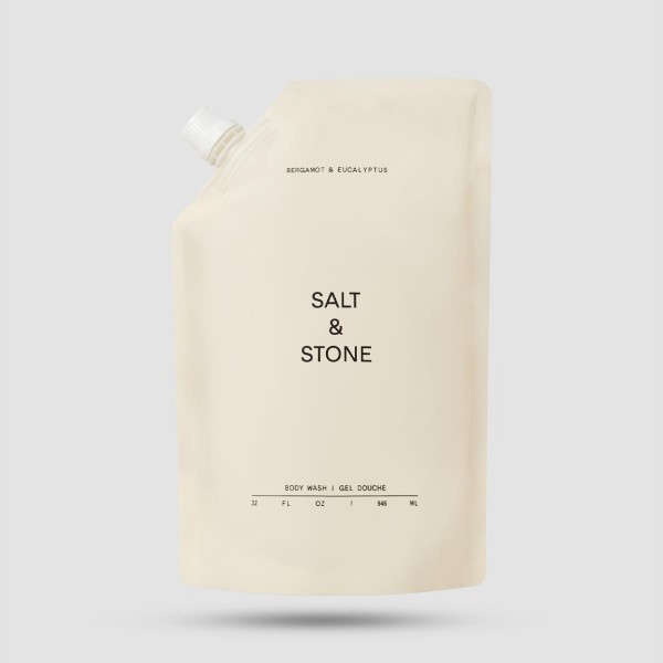 Αφρόλουτρο Refill  - Salt And Stone - Bergamot & Hinoki 946ml