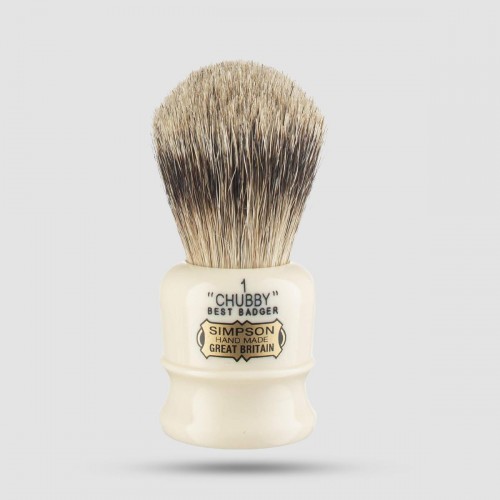 Shaving Brush - Simpson - Best Badger, Chubby 1 (Ch1)