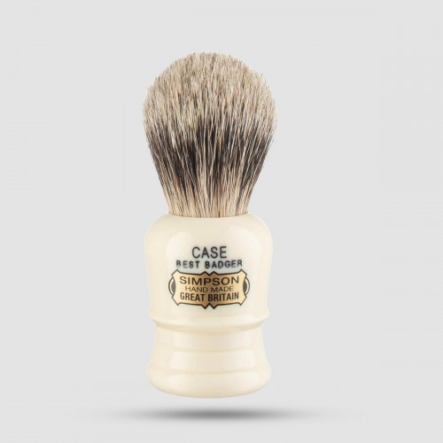 Shaving Brush - Simpson - Best Badger, Case (Case 1)