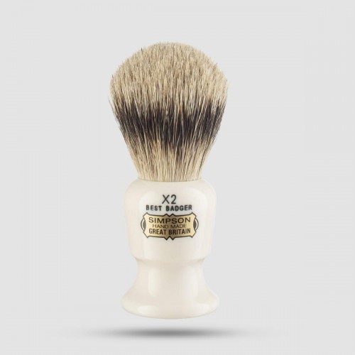 Shaving Brush - Simpson - Best Badger Commodore (X2B)