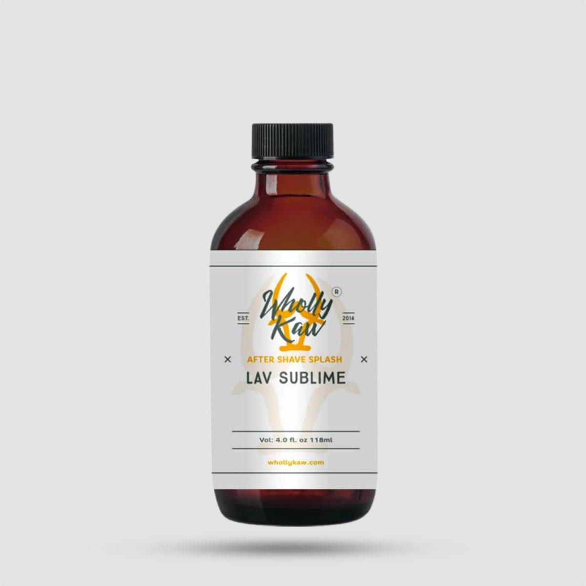 Aftershave Lotion - Wholly Kaw - Lav Sublime 118ml