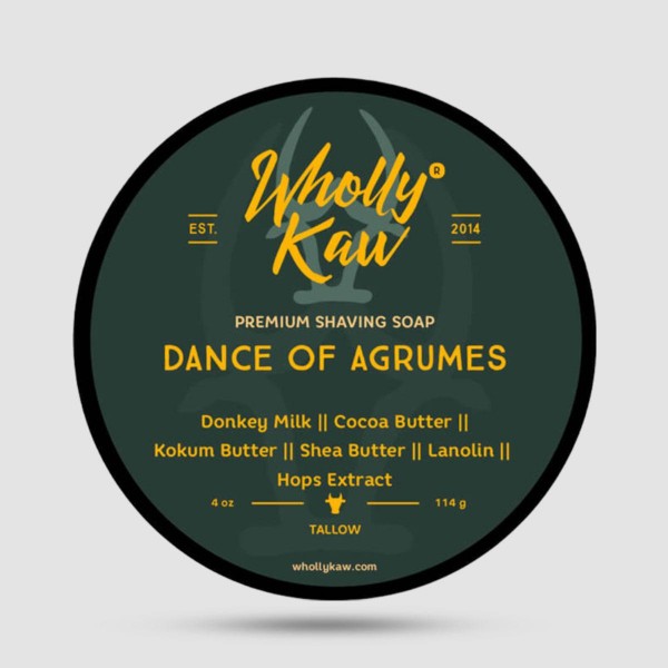 Σαπούνι Ξυρίσματος - Wholly Kaw - Dance of Agrumes 114gr