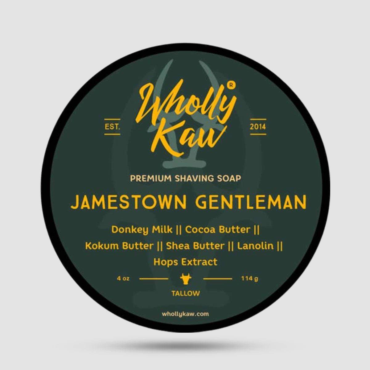 Σαπούνι Ξυρίσματος - Wholly Kaw - Jamestown Gentleman 114gr