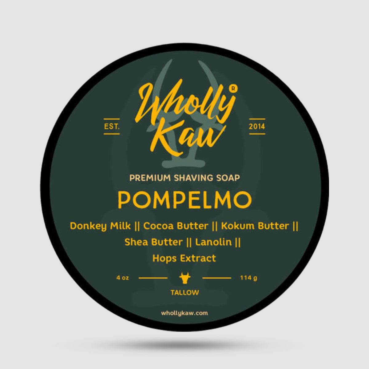 Σαπούνι Ξυρίσματος - Wholly Kaw - Pompelmo 114gr