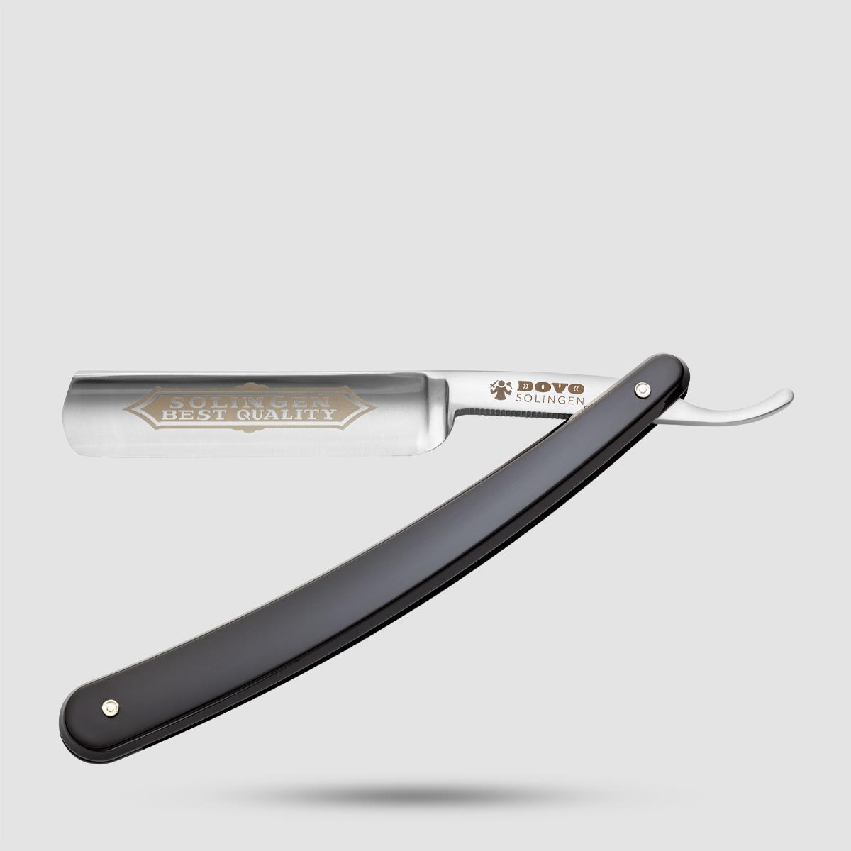 Straight Razor - Dovo Solingen -black Cellidor 5/8" (100 581)