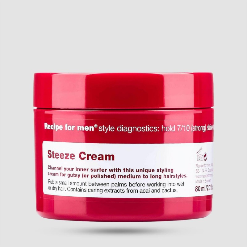 Steeze Cream - Recipe For Men - 80ml