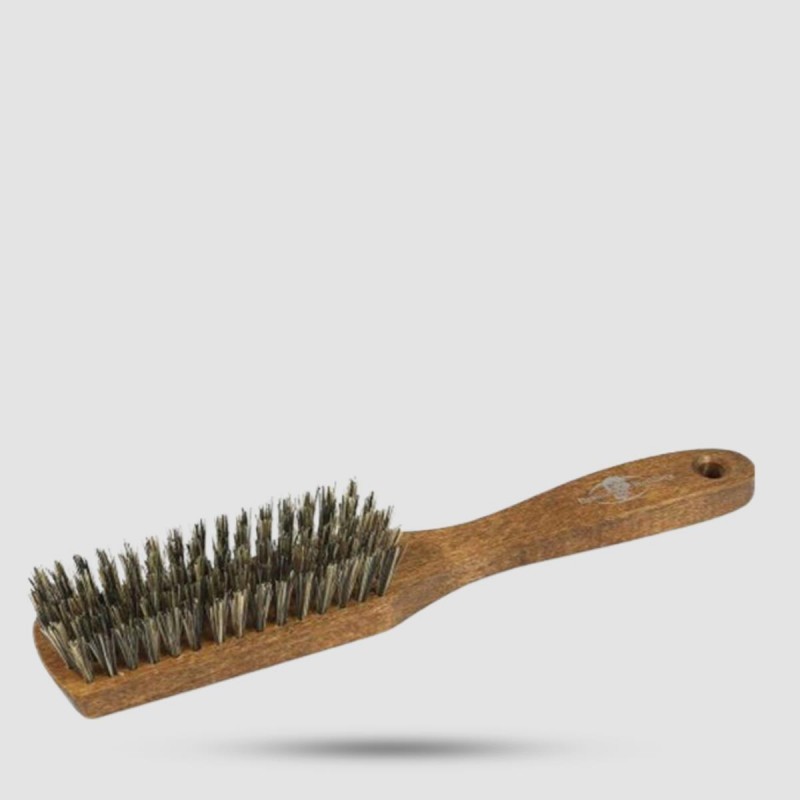 Wooden Beard / Hair Brush With 100% Strong Natural Bristle