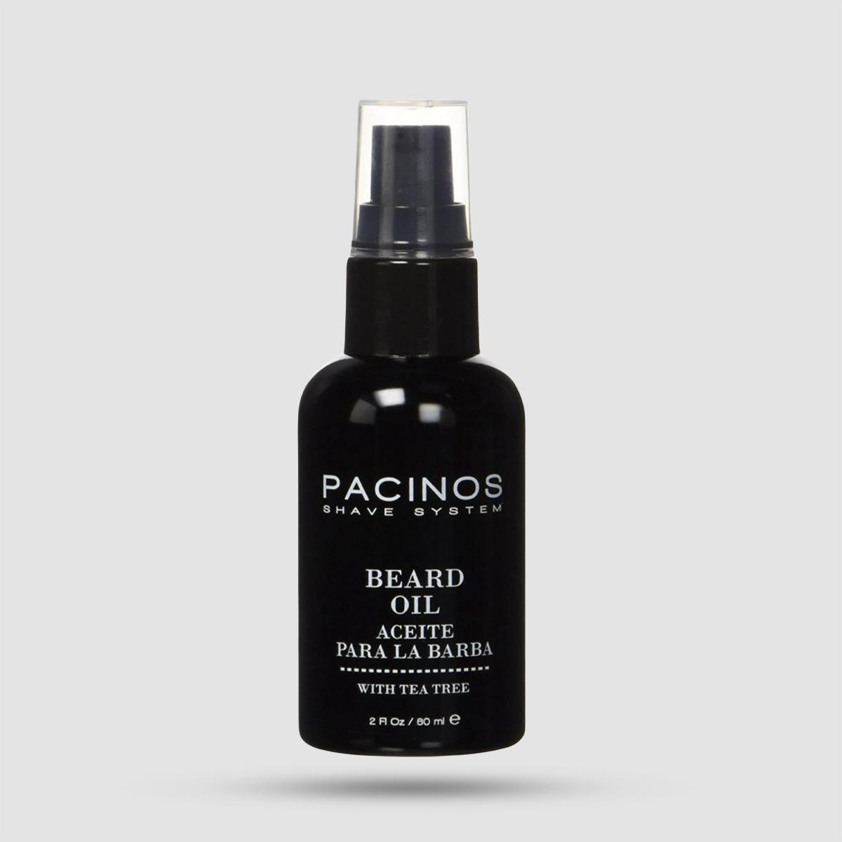 Beard Oil - Pacinos - With Tea Tree Oil 60 ml