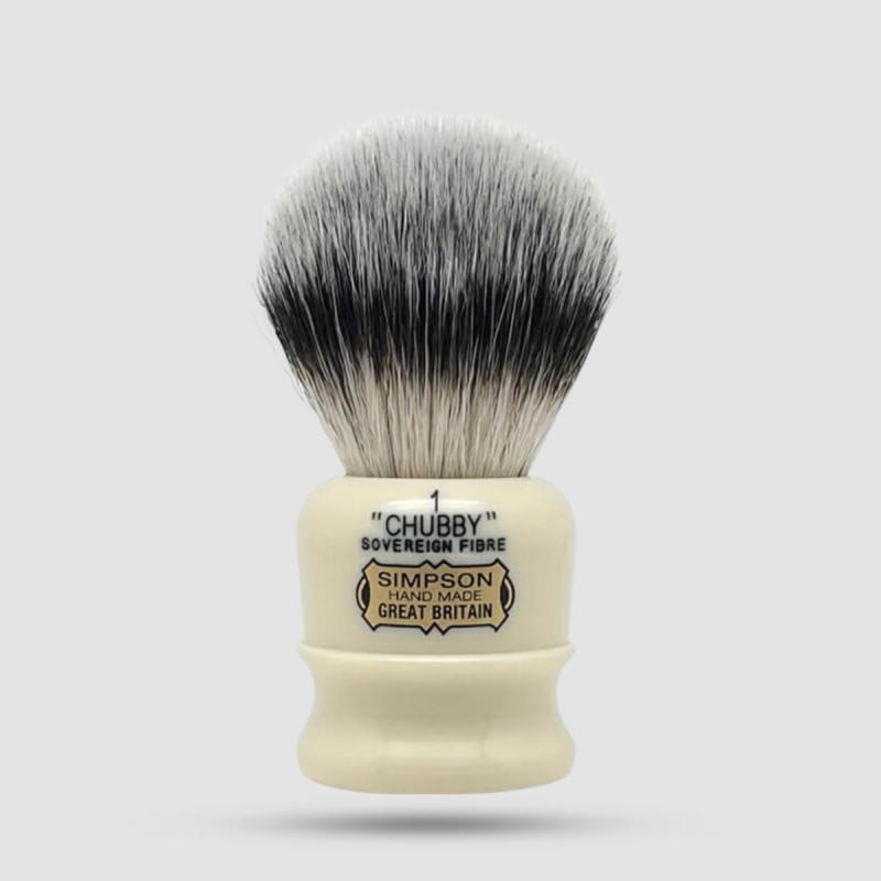 Synthetic Shaving Brush - Simpsons -  Chubby 1 Sovereign Grade