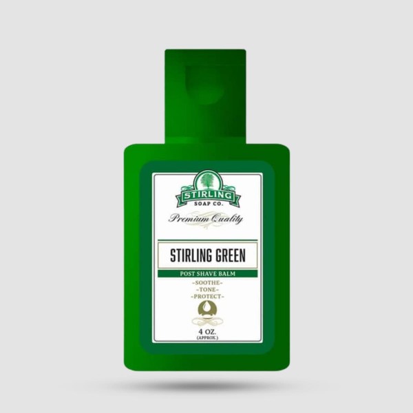 Aftershave Balm - Stirling Soap Company - Stirling Green 118ml