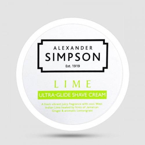 Shaving Cream - Simpsons - Lime 180ml