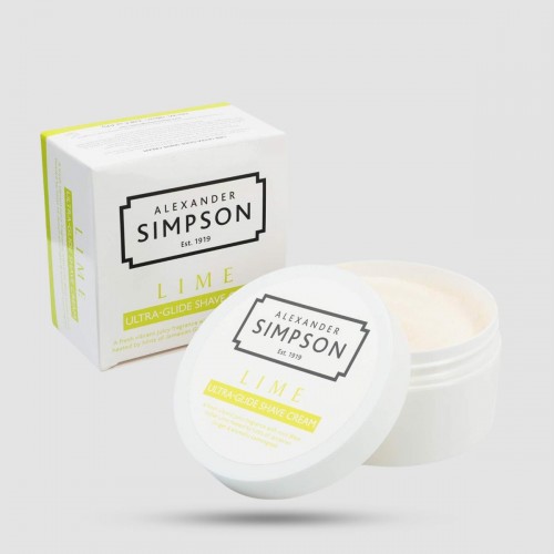 Shaving Cream - Simpsons - Lime 180ml