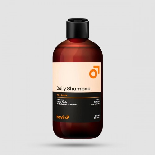 Natural Shampoo - Beviro - Daily Use 250ml