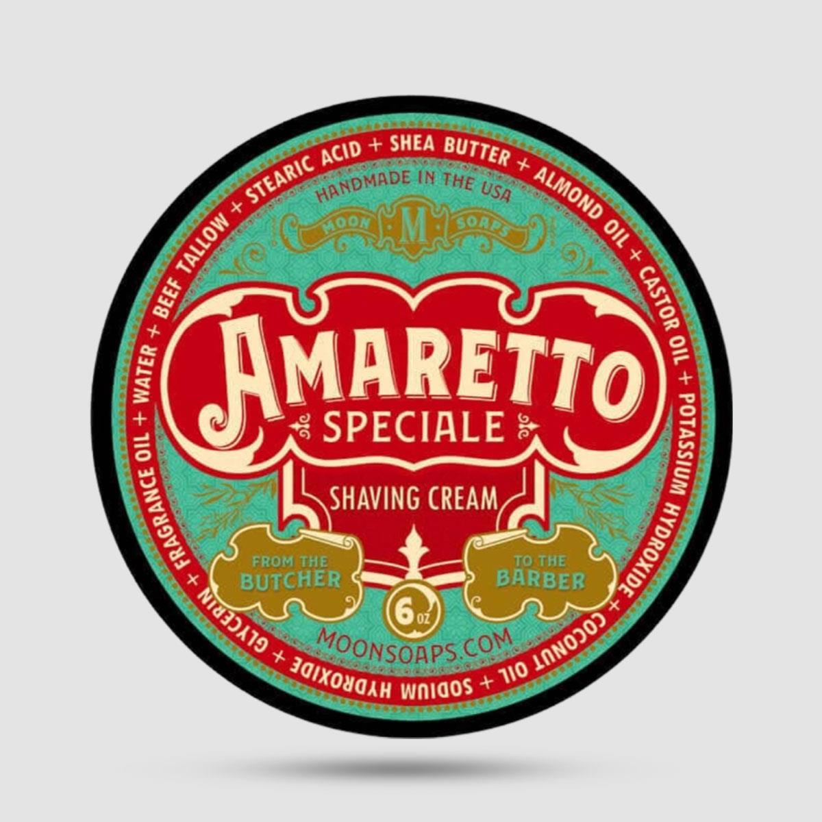 Shaving Cream - Moon Soaps - Amaretto 170g