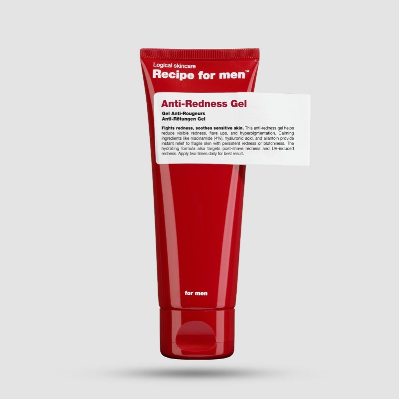 Anti-Redness Gel - Recipe For Men - 75ml