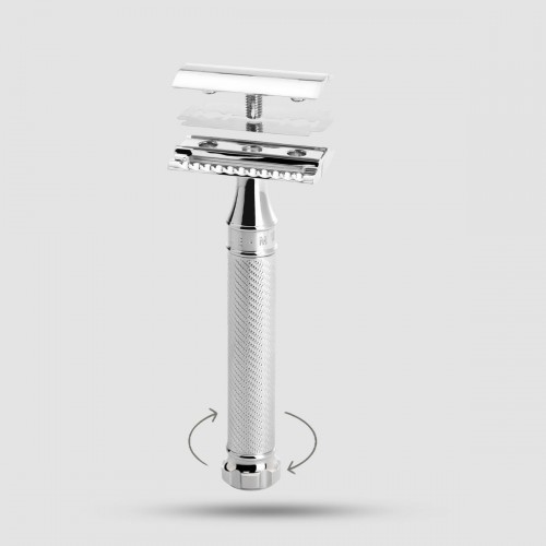 Safety Razor - Muhle Traditional - R 89 Twist, Closed Comb