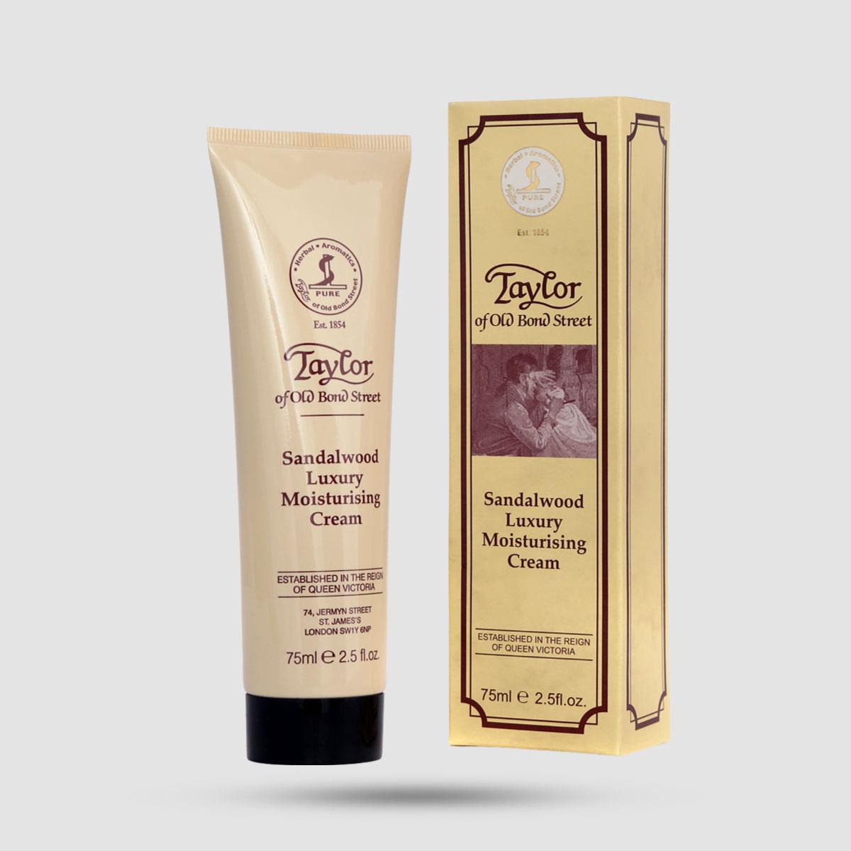 Moisturizing Cream - Taylor Of Old Bond Street - Sandalwood 75ml