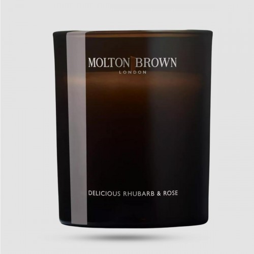 Αρωματικό Κερί Χώρου - Molton Brown - Delicious Rhubarb & Rose Signature Candle 190g