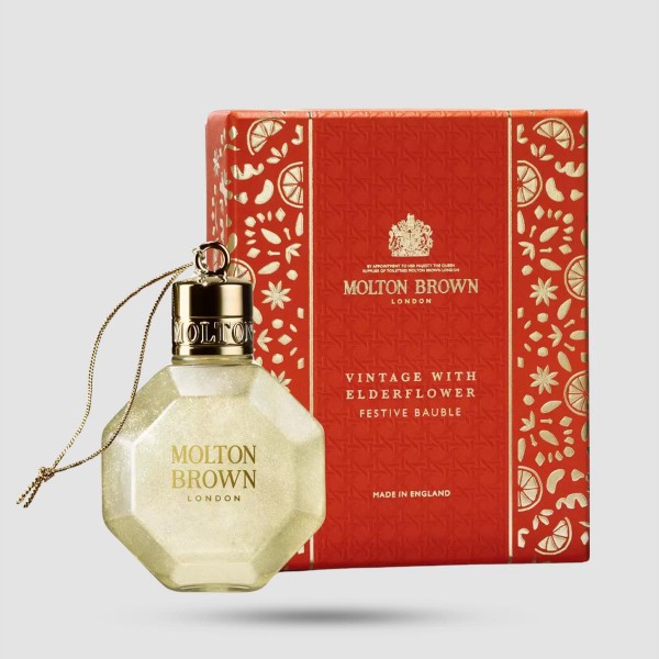 Festive Bauble - Molton Brown - Vintage With Elderflower 75ml