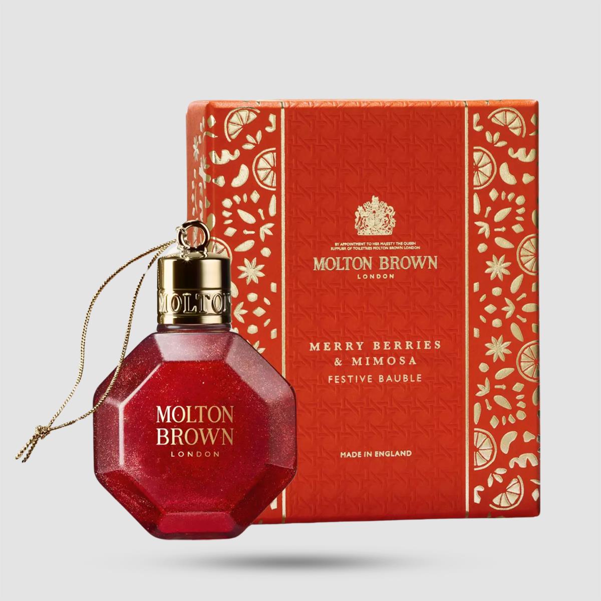 Festive Bauble - Molton Brown - Merry Berries & Mimosa 75ml