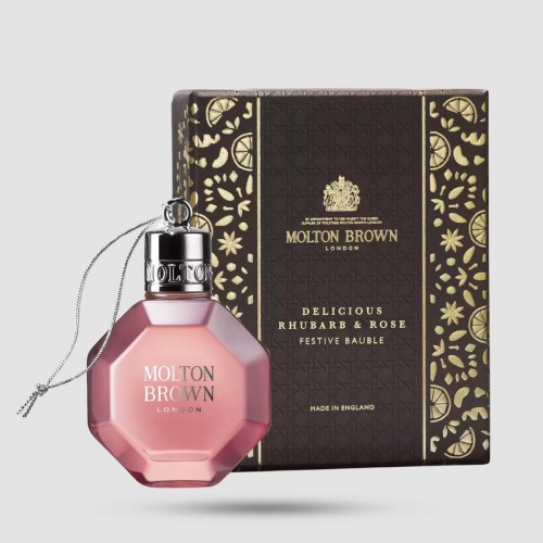 Festive Bauble - Molton Brown - Delicious Rhubarb & Rose 75ml