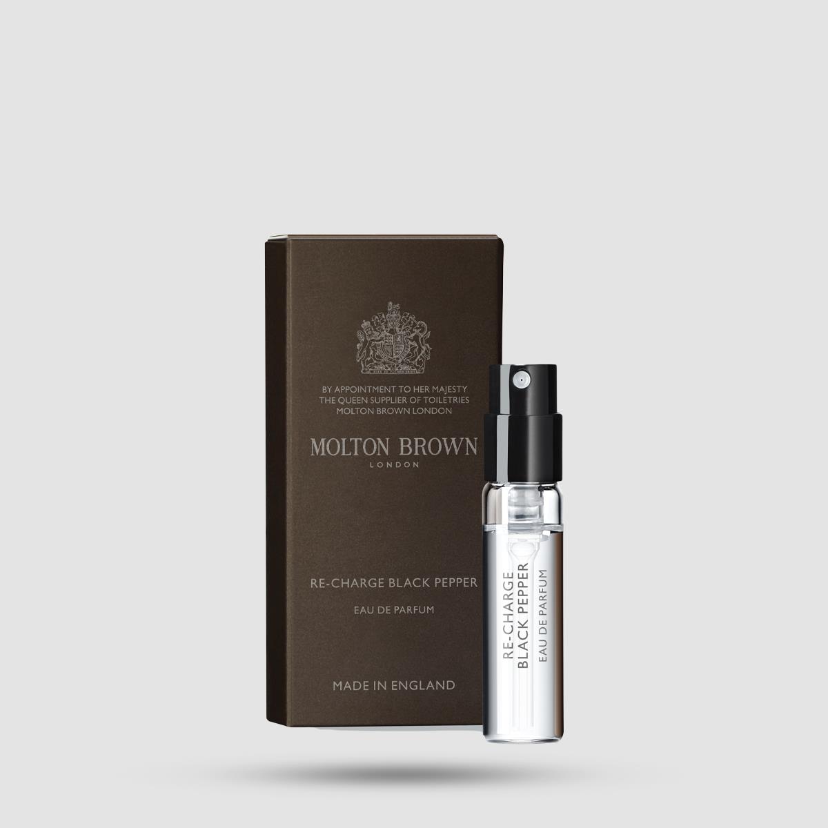 Eau De Parfum - Molton Brown - Re-Charge Black Pepper Sample Spray 1.5ml