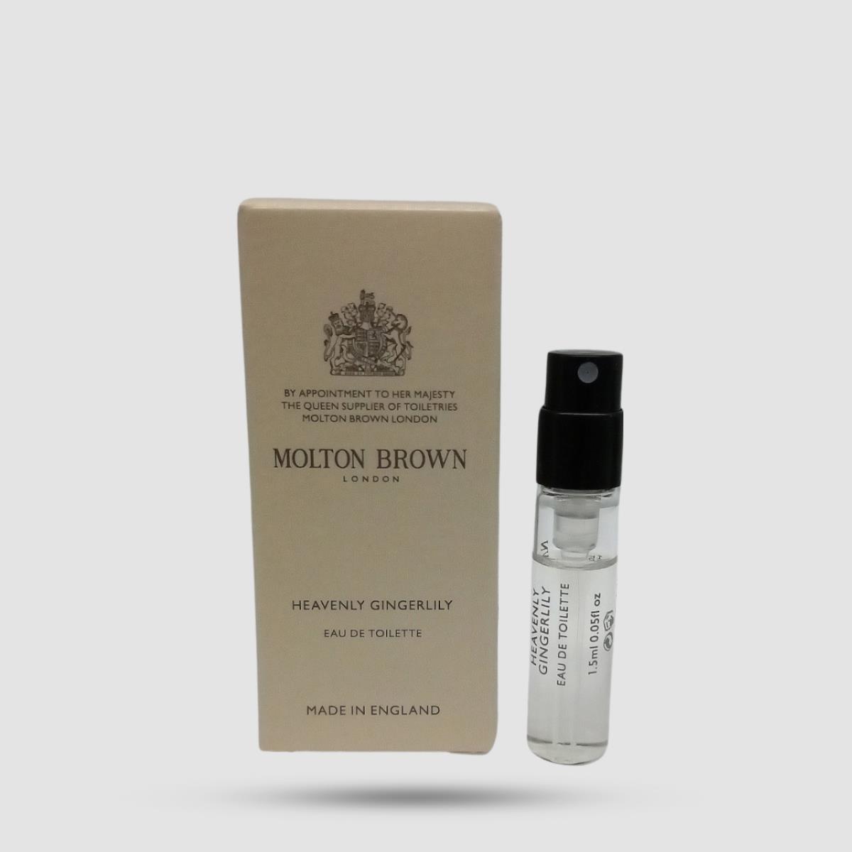 Eau De Toilette - Molton Brown - Heavenly Gingerlily Sample Spray 1,5ml