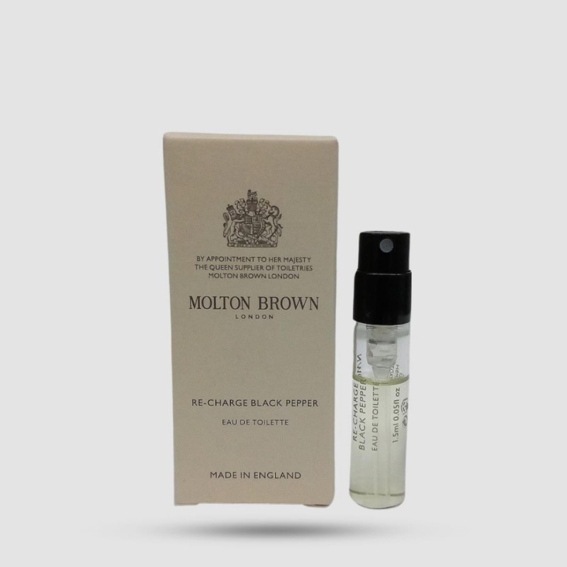 Eau De Toilette - Molton Brown - Re-Charge Black Pepper Sample Spray 1,5ml